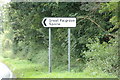 TF8113 : Roadsign on the A1065 Main Road by Geographer