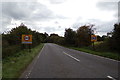 TF8200 : Entering Hilborough on the A1065 Brandon Road by Geographer
