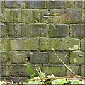 Bench mark, railway bridge on Marnham Road, Skegby