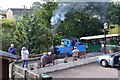 NT9338 : 'Bunty' arriving at Heatherslaw station by Jim Barton