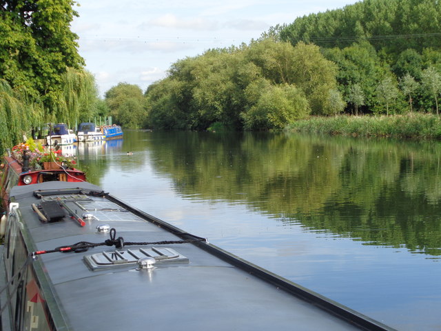 Boats on the River Avon at Pershore