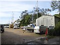 The boatyard at Weir Quay