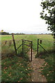 Gate on to the Ouse Valley way