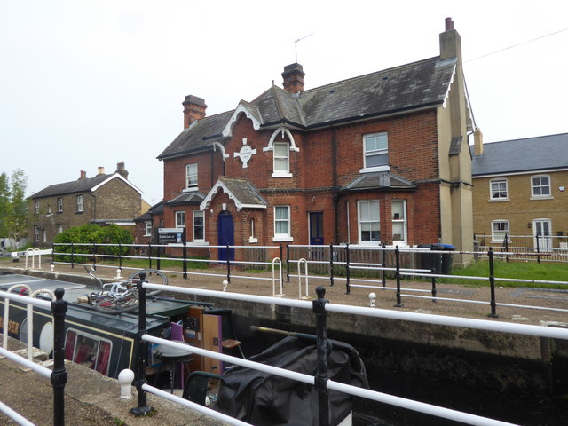 Lock keeper's house at Enfield Lock