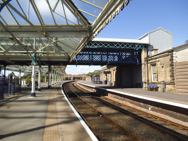 Bridlington station - through platforms