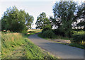 Gaddesby Lane towards Gaddesby