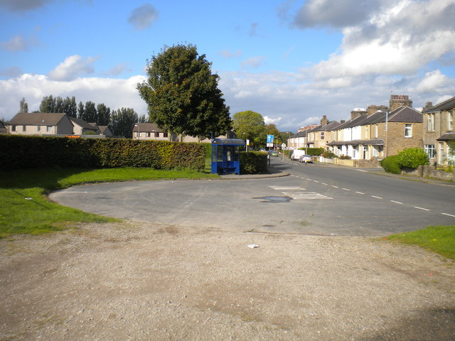 Bus turning area, Willow Lane, Marsh