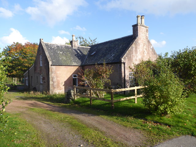 A Period Cottage (rear View) At Milton © Stanley Howe :: Geograph 