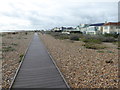 The boardwalk on Shoreham Beach