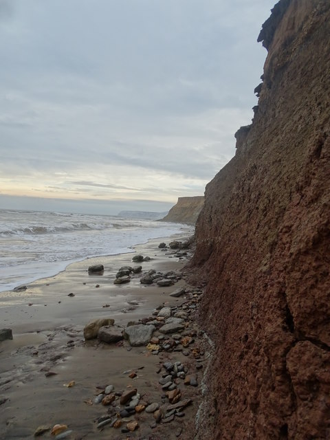 Cliffs in Brook Bay