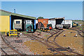 SP9427 : Leighton Buzzard Railway - engine sheds by Chris Allen