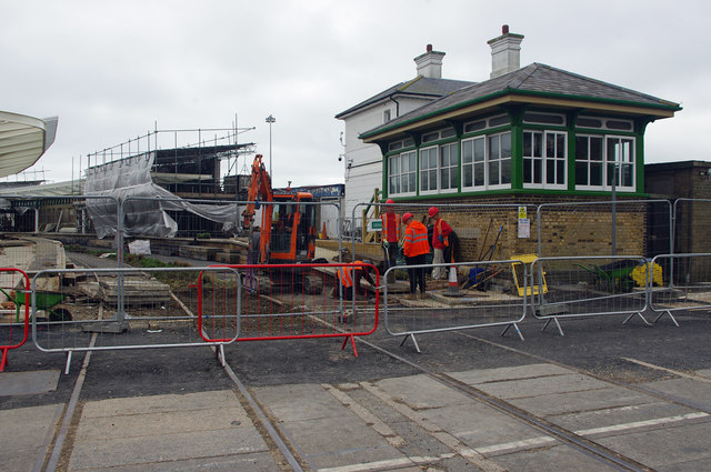 Folkestone Harbour Station restoration