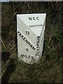 Milepost on Swaffham Road (A1065)