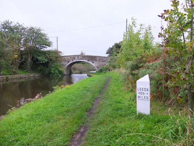 Leeds - Liverpool Canal at Martin Lane Bridge