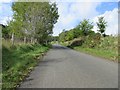 Steep road near Pearsie