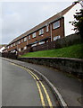 Row of houses above Bryn Ivor Street, Llwynypia