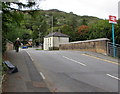 Across Salem Terrace railway bridge, Llwynypia