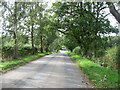 Minor road approaching Unthank End