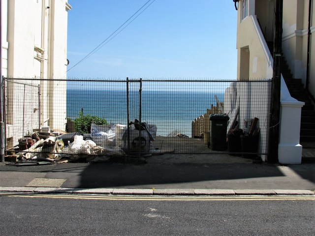 Sea view from West Hill Road, St Leonards on Sea