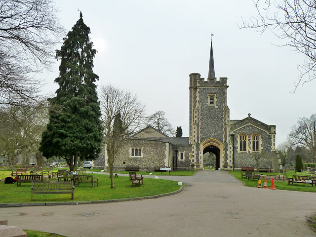 Chapels Hendon Cemetery And Crematorium © Robin Webster Cc By Sa20