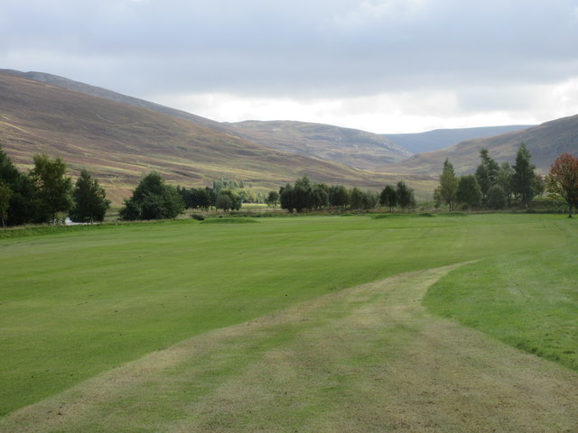 Braemar Golf Course, 10th hole, Callater View
