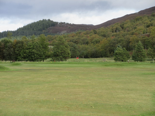 Braemar Golf Course, 16th hole, John Milne