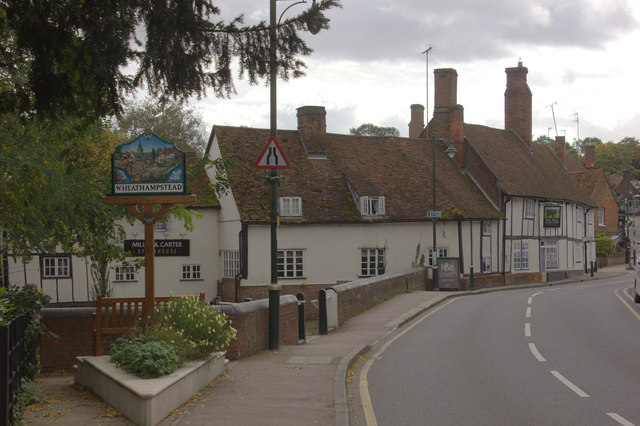 Wheathampstead village sign