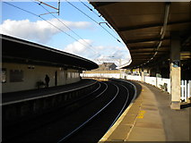 SD4970 : Carnforth railway station platforms (1) by Richard Vince