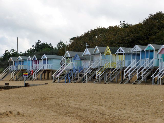 Beach huts at Wells-Next-The-Sea, Norfolk