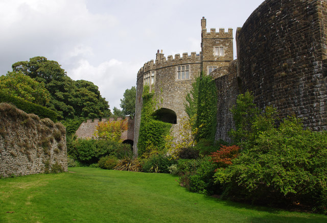 Walmer Castle moat