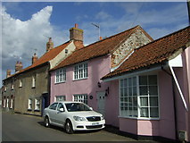 TG0444 : Houses on High Street, Cley next the Sea by JThomas