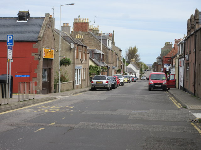 The main street of Laurencekirk