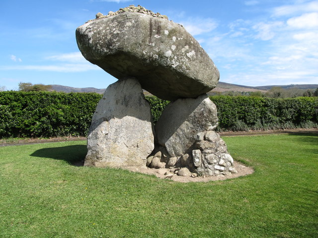 The Proleek Dolmen from the South West