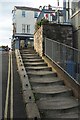 Steps up to Fore Street, Exeter