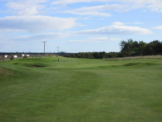 Drumoig Golf Course, 3rd hole, Cowbakie