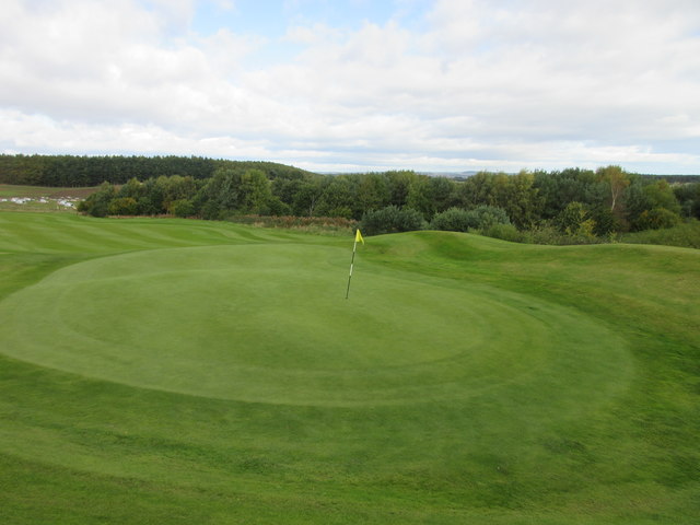 Drumoig Golf Course, 4th hole, Tentsmuir