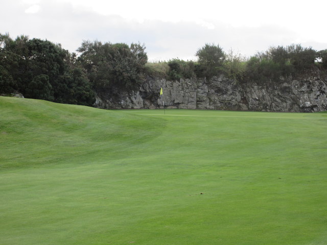 Drumoig Golf Course, 5th hole, East Quarry