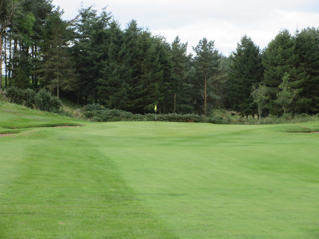 Drumoig Golf Course, 7th hole, Marshes