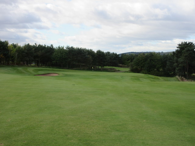 Drumoig Golf Course, 8th hole, Whinstane