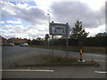 Roundabout on Wilburton Road, Stretham