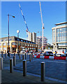 Cranes over Station Road