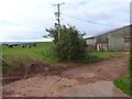 Field and barn by Thatcher