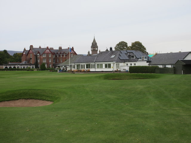 Edzell Golf Course, 18th hole, Home