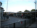 Exit from Turnpike Lane bus station, Hornsey