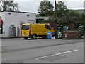 Gaia Movement donations bin, Salem Terrace, Llwynypia