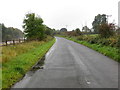 Road beside M80 approaching Drumelzier