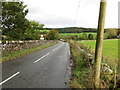 The junction of the B824 with the A820 near Longbank