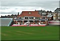 The pavilion - Scarborough cricket ground