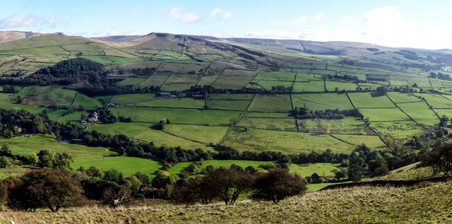 The view from Chinley Churn