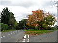 Junction of Green Lane (right) and Plough Lane, Oddingley